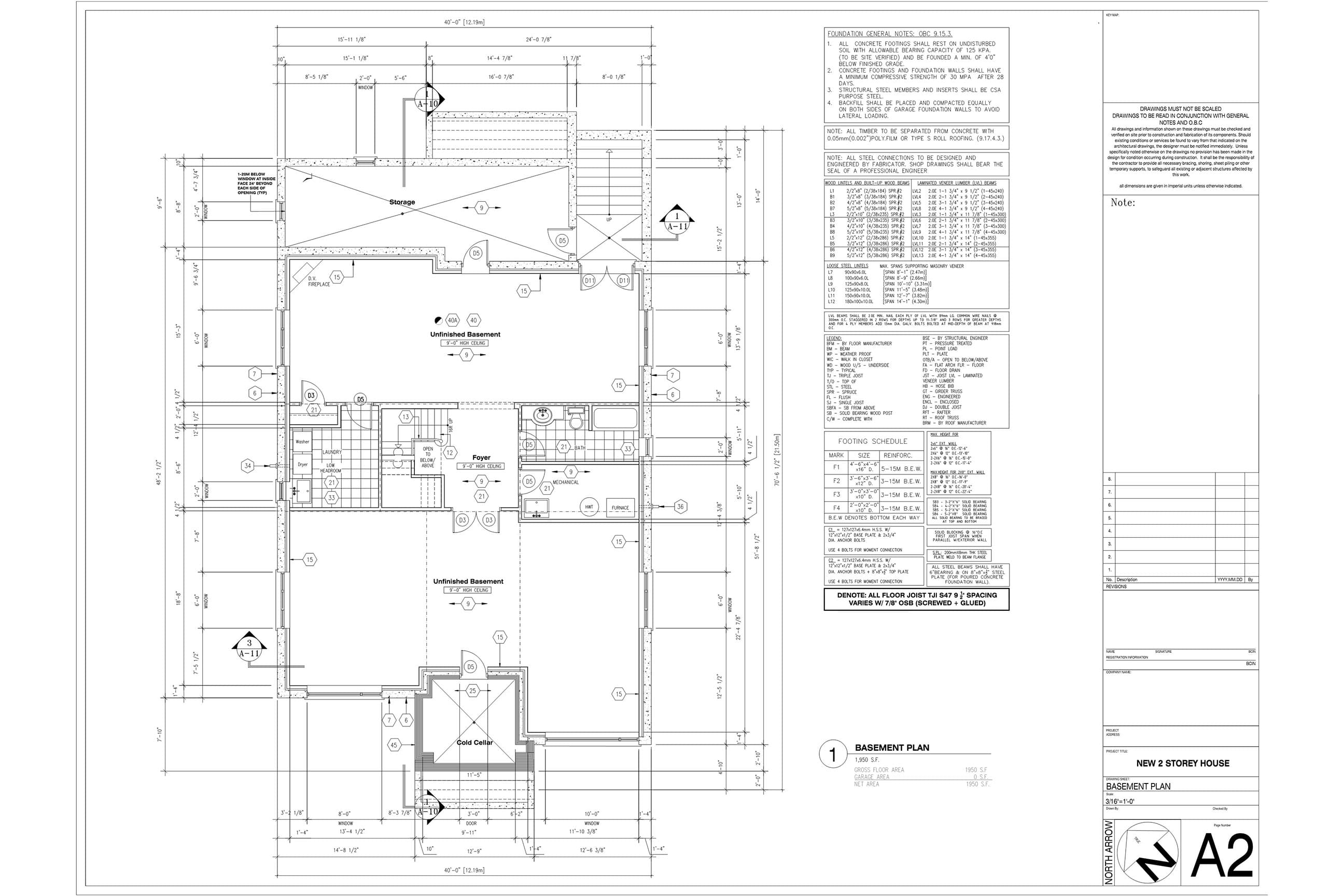 Construction Documentation Samples