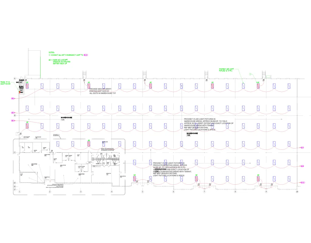 MEP CAD Drafting Samples