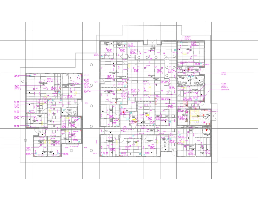 MEP CAD Drafting Samples