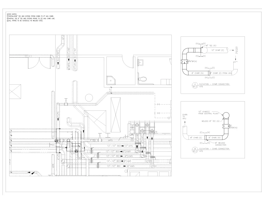 MEP CAD Drafting Samples